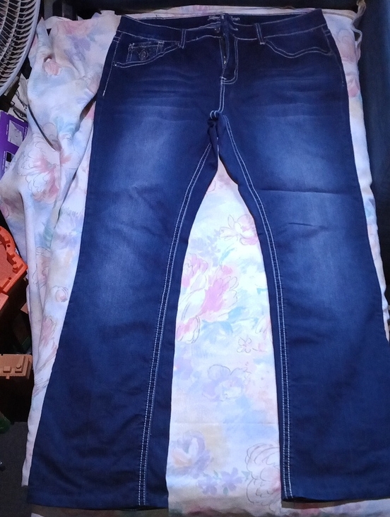 Love Indigo Denim - Love Indigo Dark Blue Flare Jeans